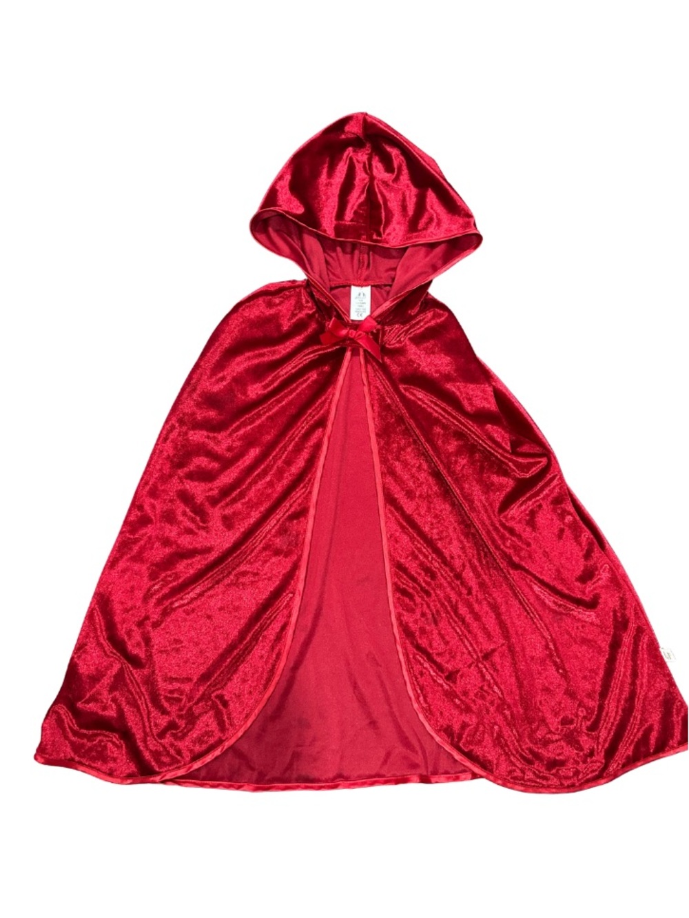 Kids Red Velvet Little Red Riding Hood Cape 4/5Y 4T